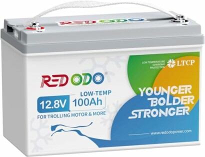 Redodo 12.8V 100Ah LiFePO4 Battery